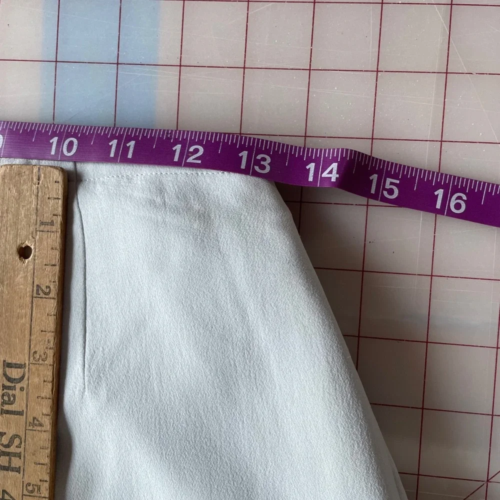 Vintage Talbots Silk Skirt Ruffle Hem Pencil Career Party‎ Cocktail Size 4